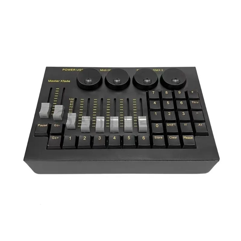 Фото Консоль MA2 Mini Command Wing DMX512 для профессионального управления сценическим освещением на DJ-шоу и вечеринках №5