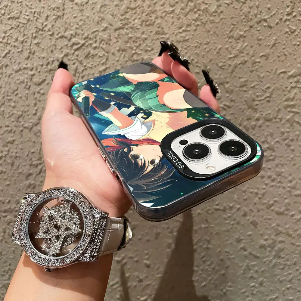 Чехол для телефона Senran Kagura Asuka iPhone 16 15 14 13 12 11 X XR XS 8 7 Pro Max Plus серебристый цвет чехол