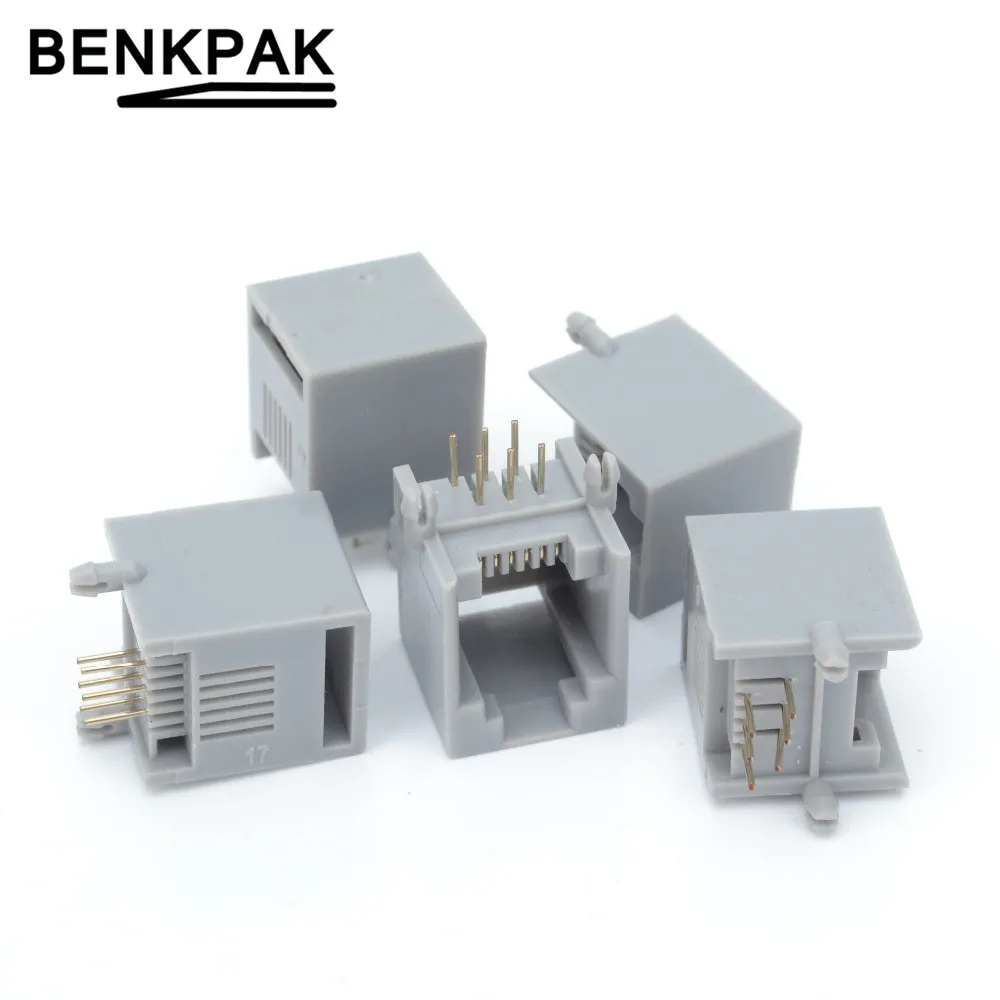 Разъем для телефона 6P6c RJ12 6 контактов