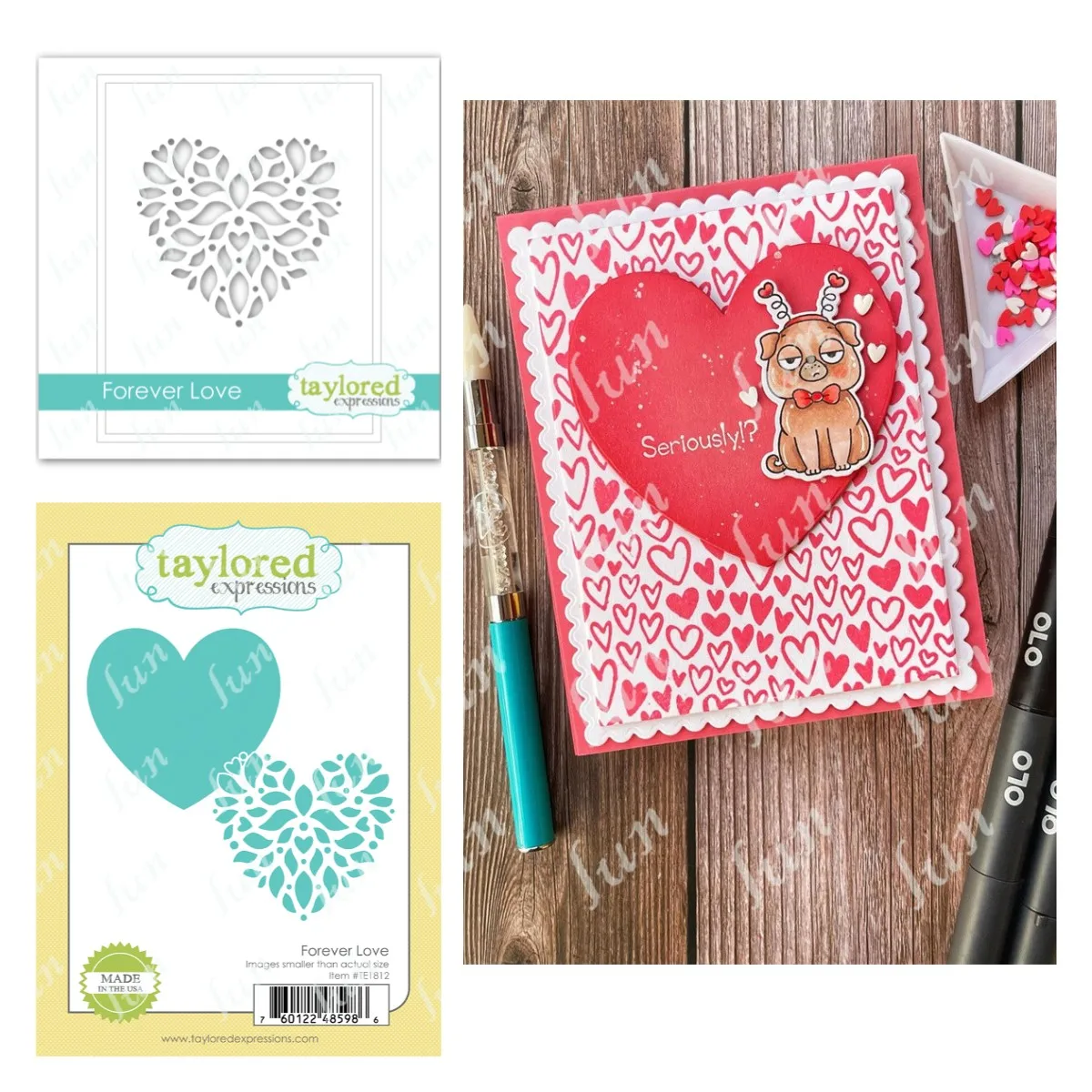 

Forever Love Metal Cutting Dies and Layering Stencils Diy Scrapbooking Photo Album Decorative Embossing Paper Card Cuts Crafts
