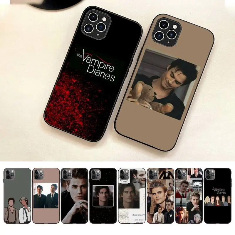

Stefan Damon Salvatore Phone Case For Iphone 7 8 Plus X Xr Xs 11 12 13 Se2020 Mini Mobile Iphones 14 Pro Max Case