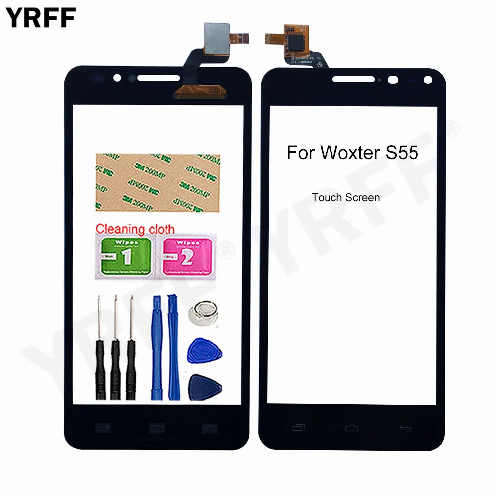 

Touch Panel Sensor For Woxter S55 Touch Screen Digitizer Front Glass Sensor Assembly Parts 3M Glue Wipes