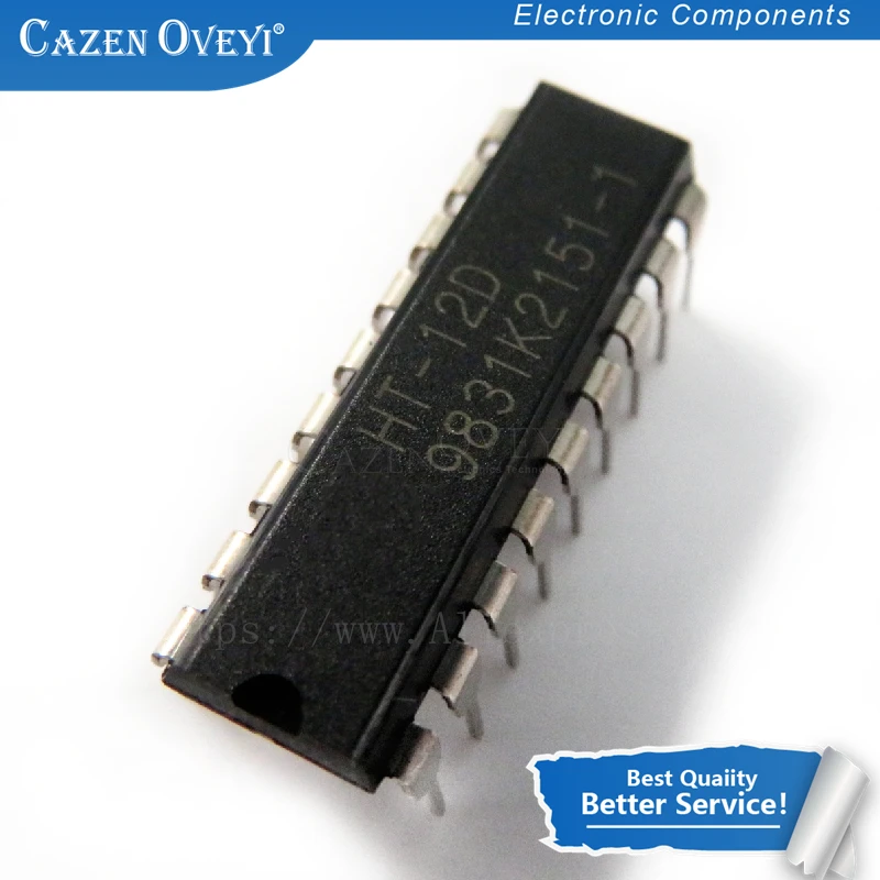 10 шт./партия = 5 пар оригинальных шт. HT12D и HT12E DIP20. Фонарь + фонарь