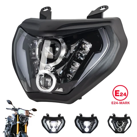 Круглая фара Yamaha MT 07