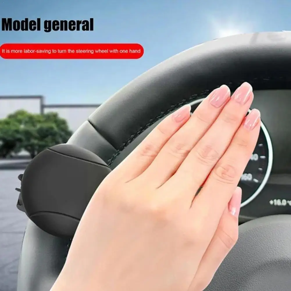 

360 Turning Steering Wheel Booster Auto Spinner Knob Steeringbooster Power Car Handle Accessories Steering Car Ball Silicon Q5H2