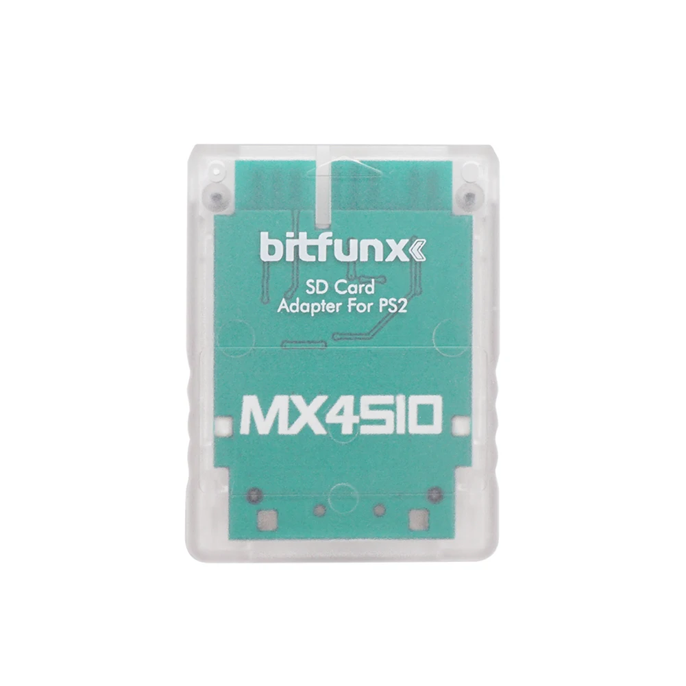 Прозрачный кардридер для PS2 MX4SIO SIO2SD консоли безопасная цифровая TF программа