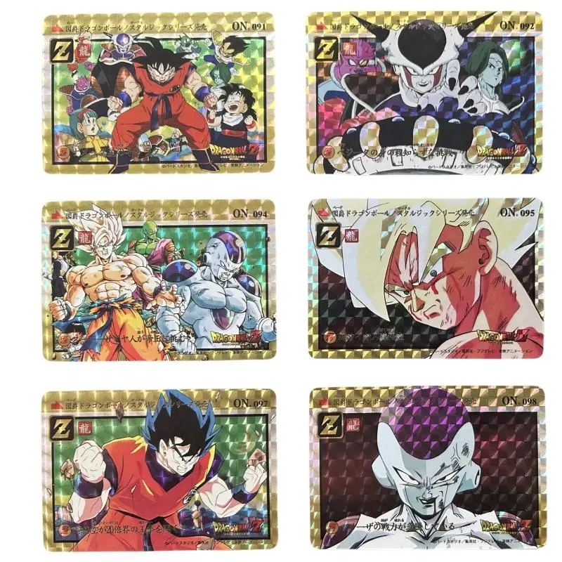Флэш-карта Dragon Ball Black Son Goku Trunks Vegeta Iv Frieza OP04 набор сделай сам 27 листов коллекция