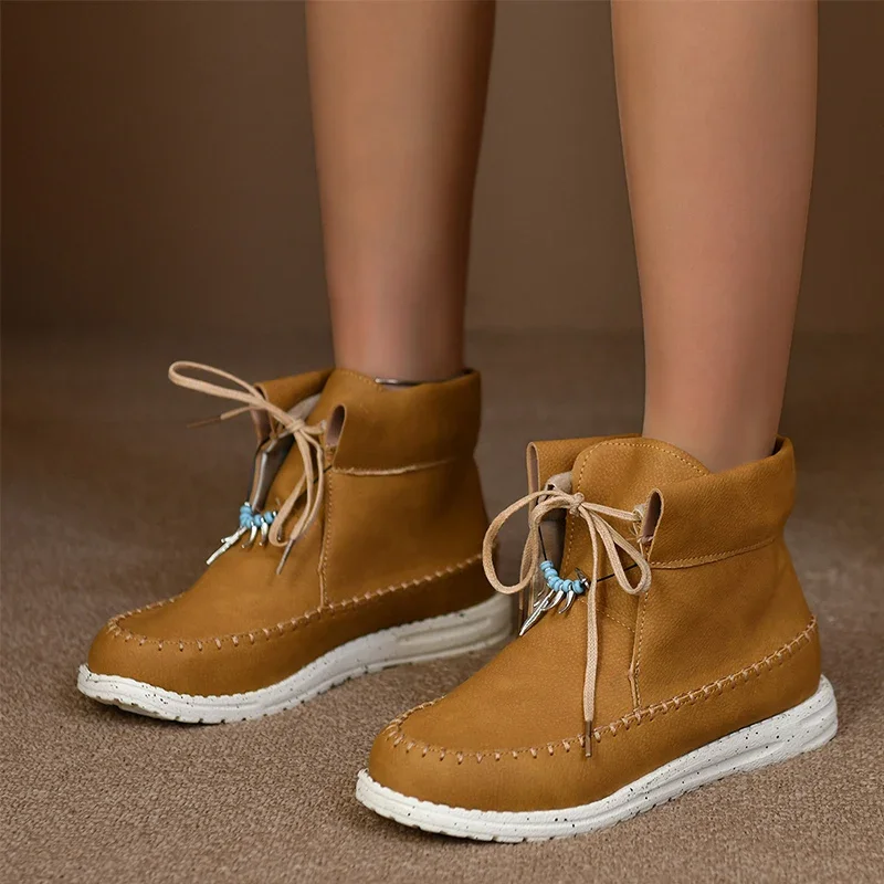 

Flats Women Ankle Chelsea Boots Platform Walking Sneakers Winter 2024 Designer New Sport Casual Shoes Fad Zapatos Para Mujeres