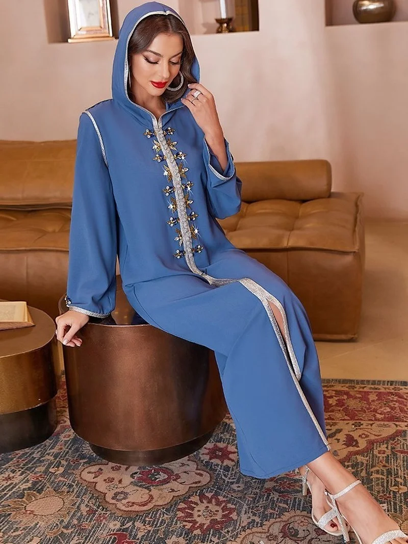 Ramadan Abaya Dubai Arabic Turkey Islam Muslim Dress Kaftans African Dresses For Women Robes De Soiree Djellaba Femme Musulmane
