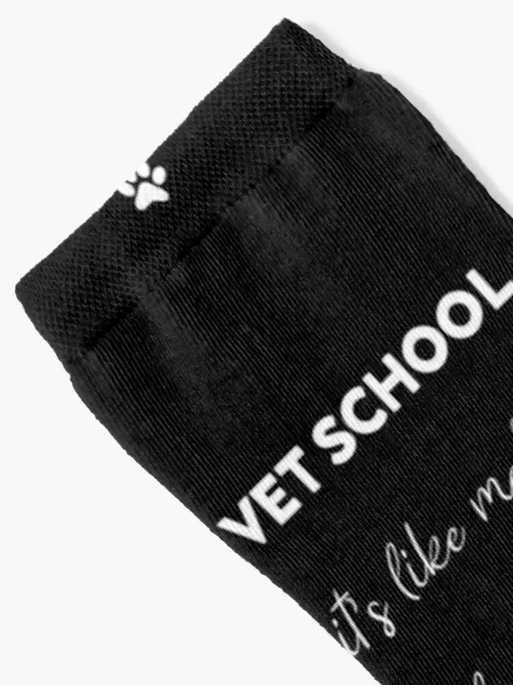 VET SCHOOL как средняя школа только жестко Носки зимние подарки теннисный футбол