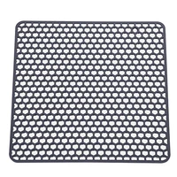 silicone sink protector matsdish drying mat counter protector for kitchen utensils and dishes