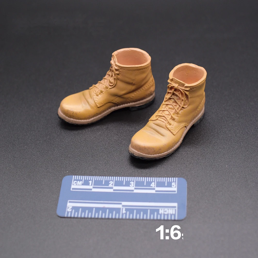 

RESENT TOYS 1/6th Flash Film Shine PT-sp14 Jack Torrance Solid Shoes Boots Model For 12inch Body Doll Collectable