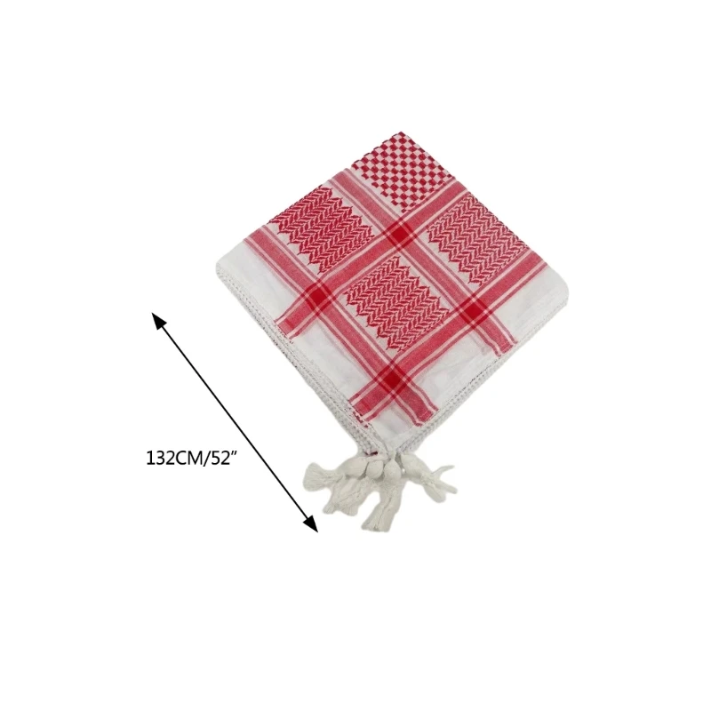 Шарф Shemagh для взрослых на Ближнем Востоке арабский шарф уличный тактический