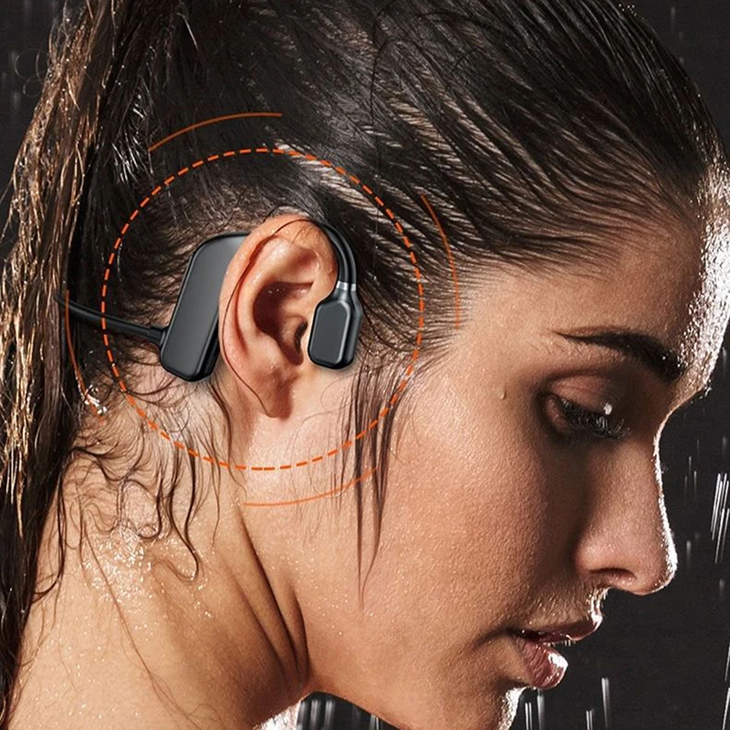 Наушники Bluetooth-совместимые 5.3 Беспроводные наушники с костной проводимостью