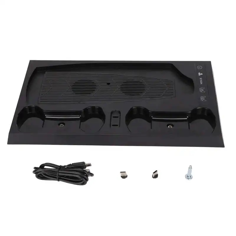 

game player accessories GP5‑1510 For PS5 Cooling Stand Game Console Cooling Fan with Dual Fast Charging Station new brand