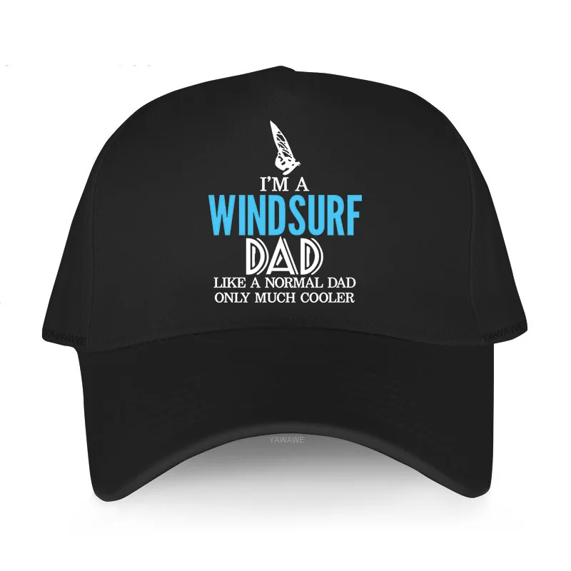 

Hot sale new Leisure and comfortable Sunlight hat I'M A Windsurf DAD Fashion cotton printed Hat brand original men baseball cap