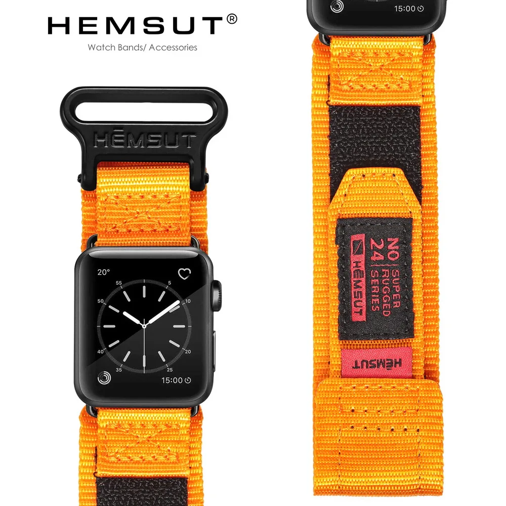 

Ремешок нейлоновый для iWatch 49 мм/42 мм/44 мм/45 мм 38 мм/40 м