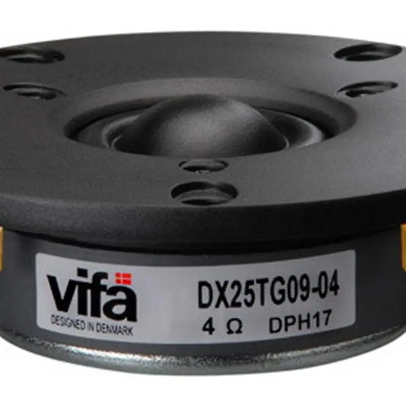 

2 шт. оригинальный Vifa DX25TG09-04 4 ''Домашнее аудио DIY черный мембранный купольный Динамик драйвер 4 Ом/100 Вт