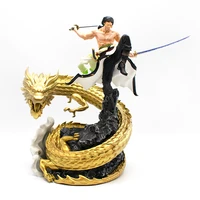 35cm anime gk one piece roronoa zoro statues figure top of war dragon zoro combat pvc action model collection toy