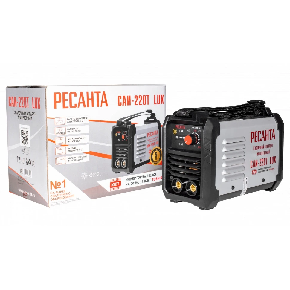Сварочный инвертор Ресанта САИ-220Т LUX |