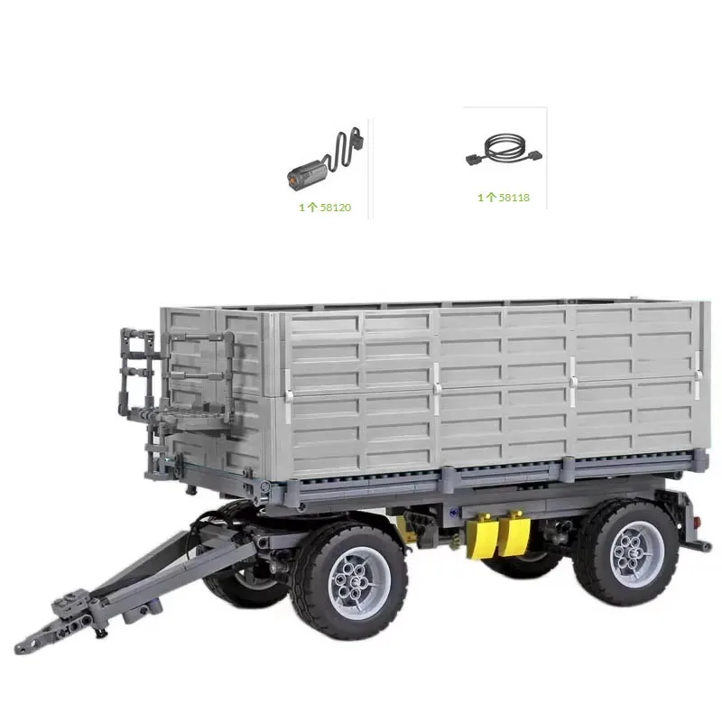 MOC- 169574 ZDK 180 сельскохозяйственная техника прицеп масштаб 1:17 строительные блоки