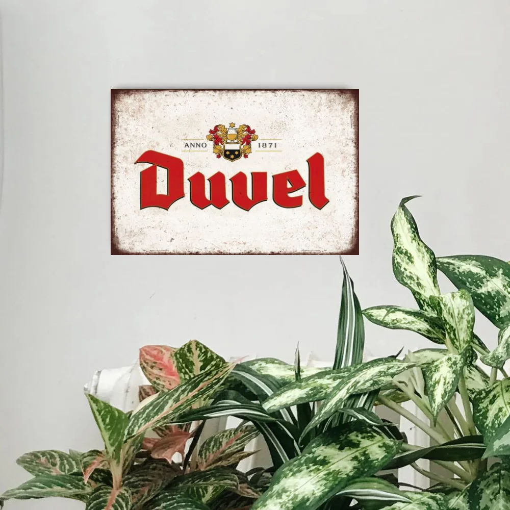 Яркий винтажный металлический знак от бренда Beer декоративный плакат Настенный