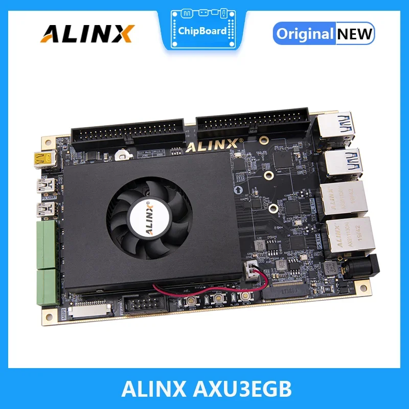 Макетная плата ALINX AXU3EGB: Xilinx Zynq UltraScale + MPSoC XCZU3EG FPGA макетная AI Vitis-AI DPU 4K видео