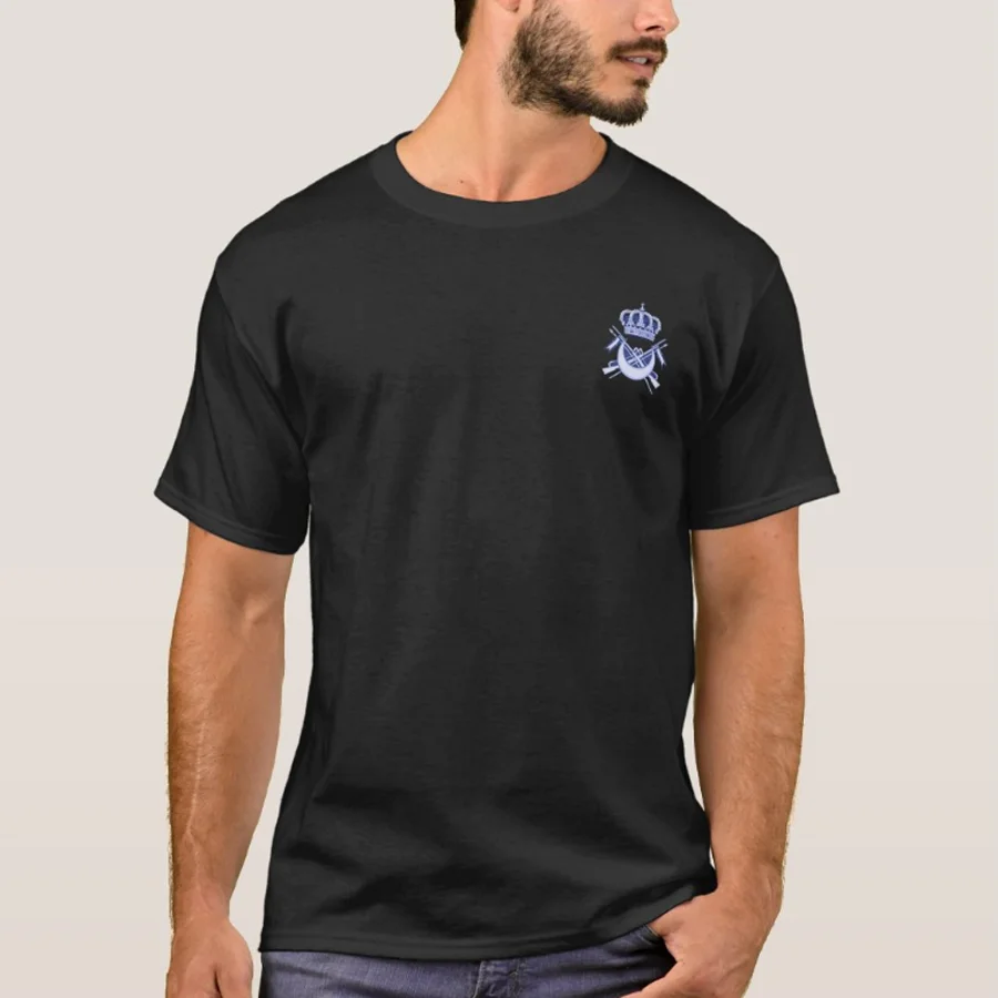 

Regulares Ceuta Shield T-Shirt. Premium Cotton Short Sleeve O-Neck Mens T Shirt New S-3XL