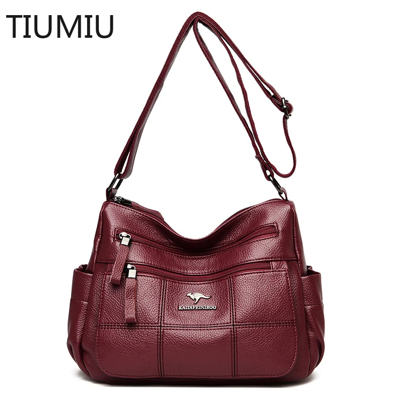 

Multi-Pocket Handbag High Quality Ladies Shoulder Diagonal Bag Luxury Brand Fashion Casual Handbag Lady Pack Designer