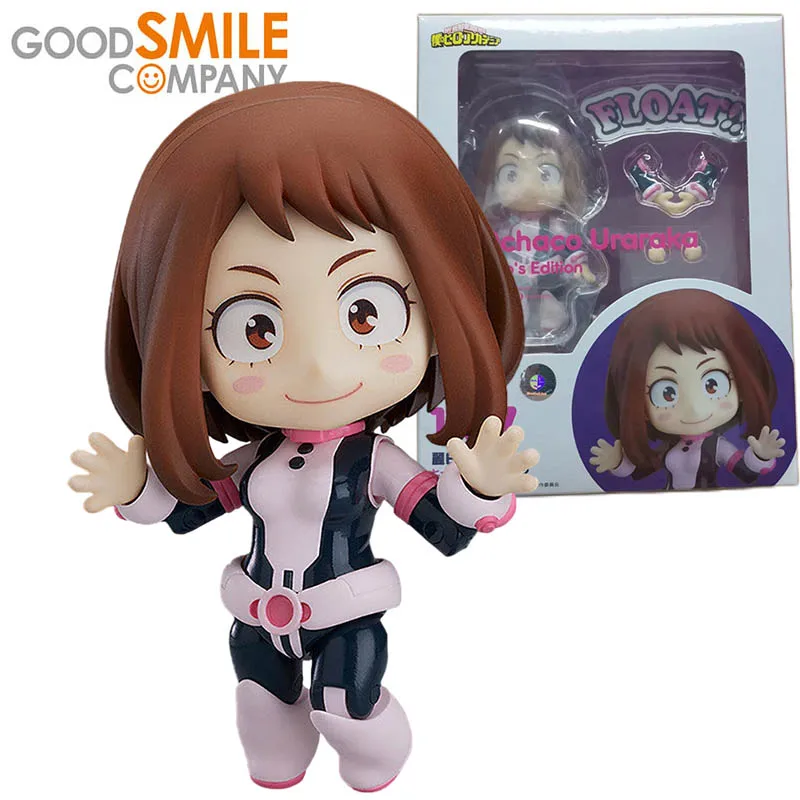 

Original Good Smile Gsc Nendoroid My Hero Academia Ochaco Uraraka Q Verision Collectible Action Figure Model Toy Holiday Gift