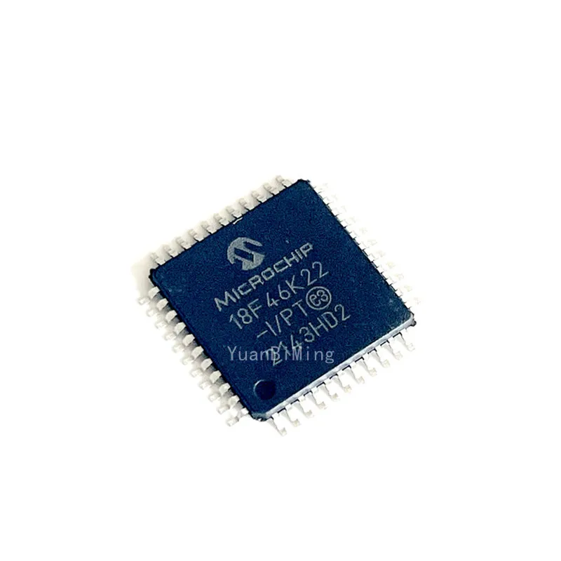 

10PCS PIC18F46K22-I/PT 18F46K22 PIC18F46K22 TQFP44 Microcontroller Chip Integrated Circuit Brand New Original