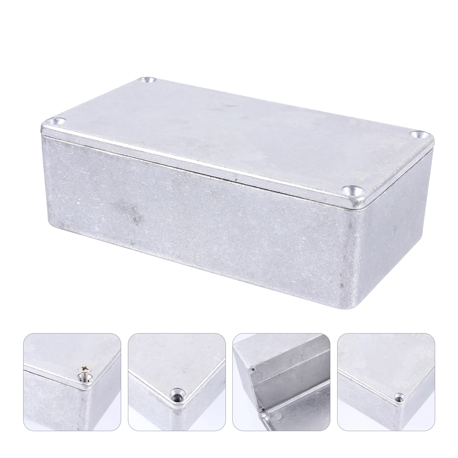 

Effect Aluminum Box Metal Stomp Case Guitar Pedal Electronic Accessories Bass Diecast Enclosure