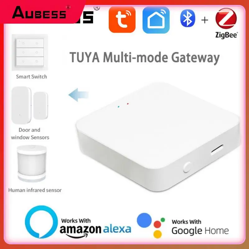 

Wifi Zigbee Smart Bridge Brug Remote Control Bluetooth Bridge Hub Wireless Tuya Multi-mode Gateway Gateway Diy Smart Home