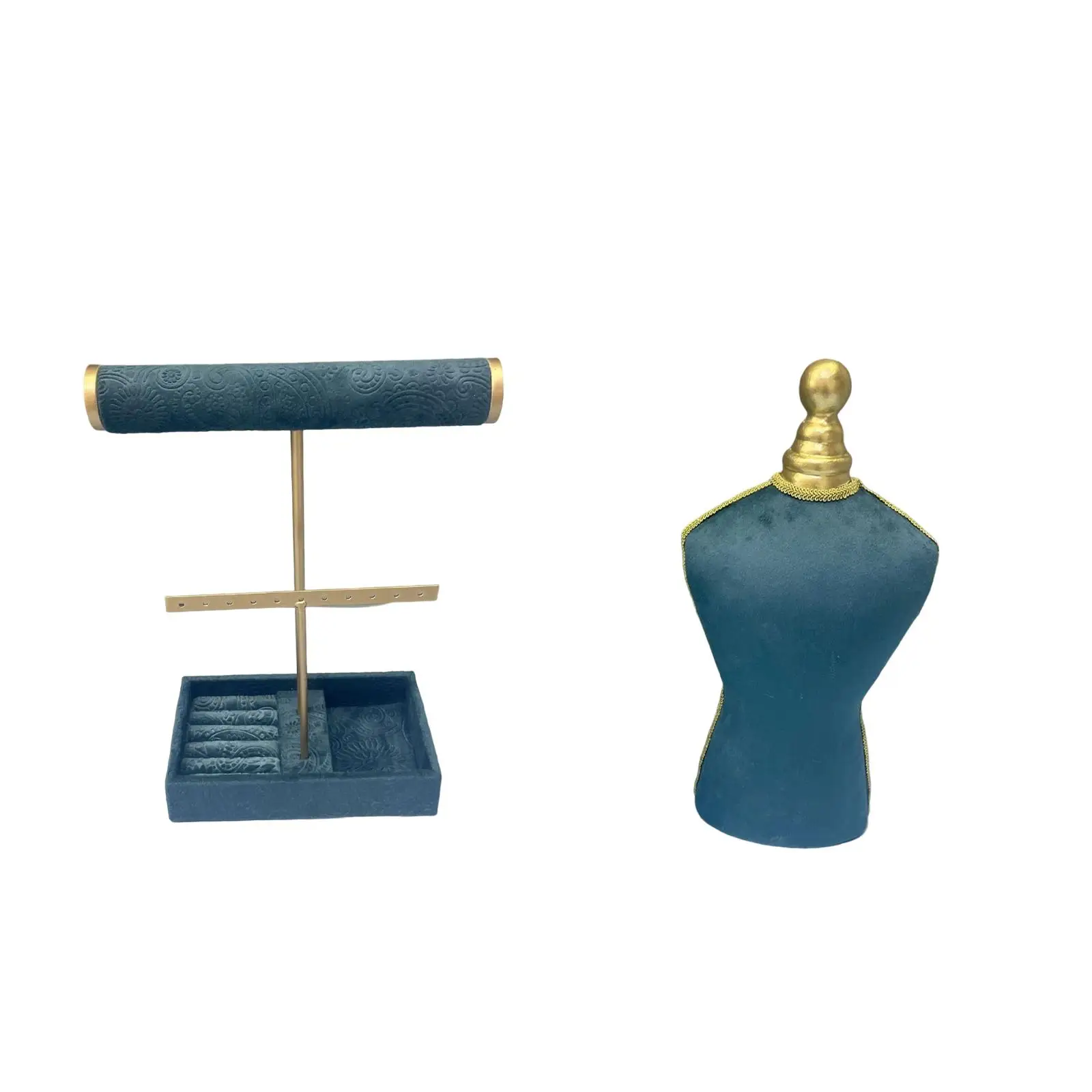 

Реквизит для демонстрации ювелирных изделий, элегантный креативный фланелевый Органайзер, вешалка для ожерелья, подставка для колец, для д...