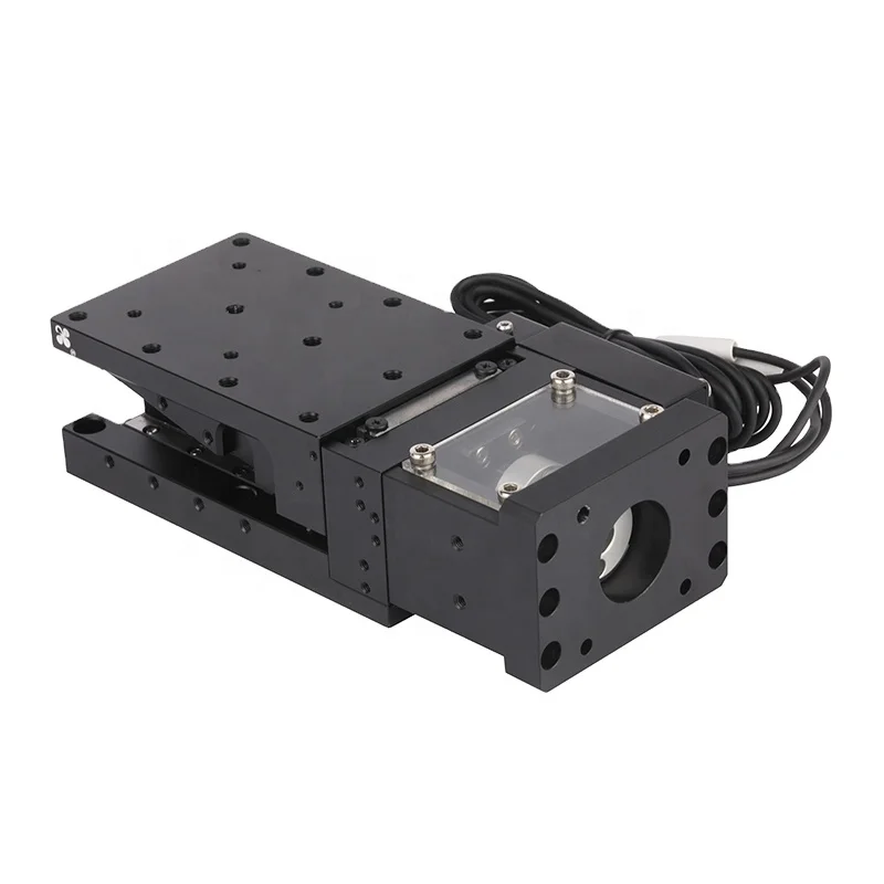 Фото Высококачественная автоматическая линейная платформа C&K JMHZ-60-B7 с осью Z 60*80 мм, алюминиевая, моторизованная, для инструментальных столов, гарантия 1 год №2