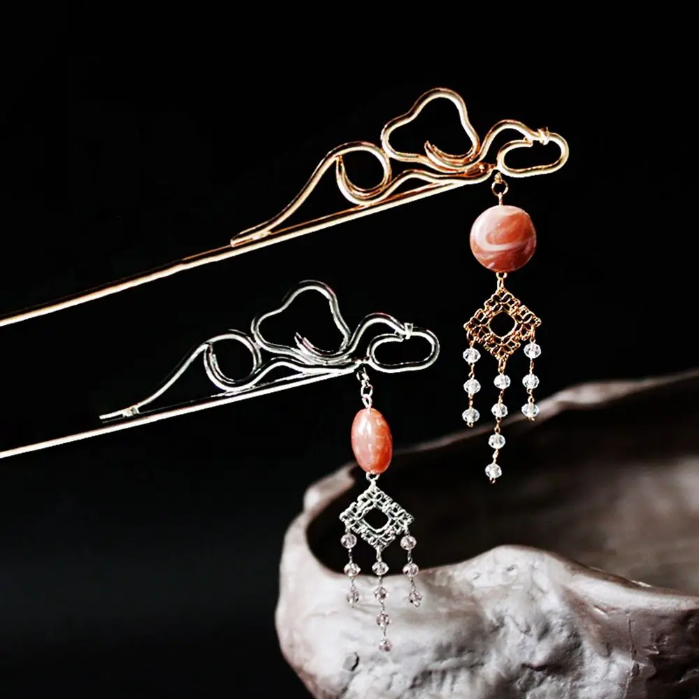

Ancient Style Hair Stick Pearl Tassel Pendant Hair Sticks Hanfu Hairpin Women Chinese Style Hair Ornaments Jewelry Accessories