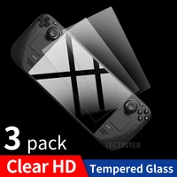 anti scratch screen protector guard film for valve steam deck game console 9h premium%c2%a0tempered glass for steam deck accessories