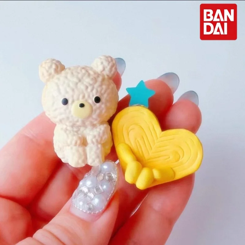 Фото Коллекционные мини-фигурки Bandai Gashapon Machiboke Bento, выпуск 4: Рисовые шарики, мясные котлеты, соевые бутылочки, бенто-бокс, декор для рабочего стола №3