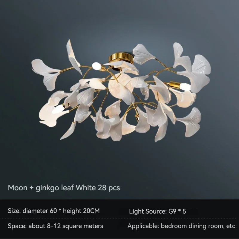 

Artpad Потолочный светильник листья гинкго 60 см