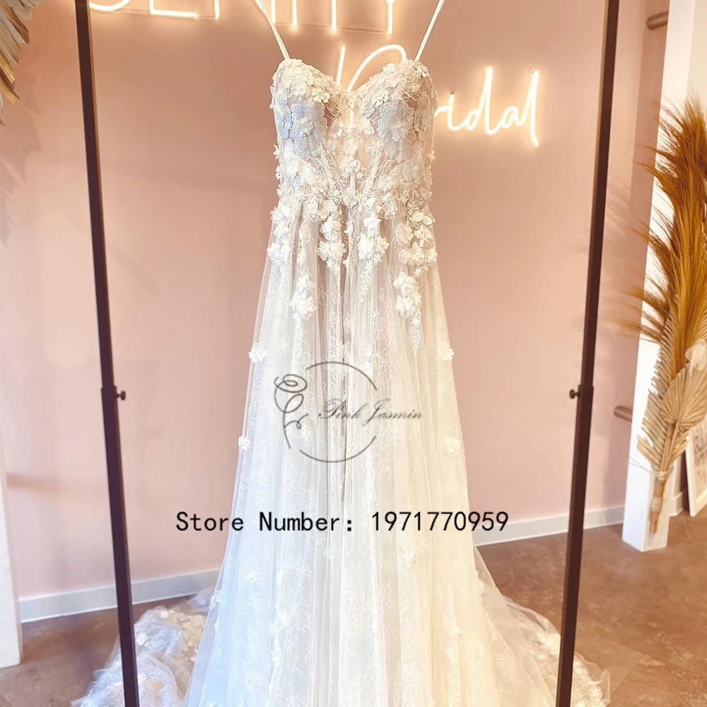 

Princess Sweetheart Ivory Wedding Dress For Bride Sleeveless A Line Lace Applique Elegant Bridal Vestido De Novia 2023