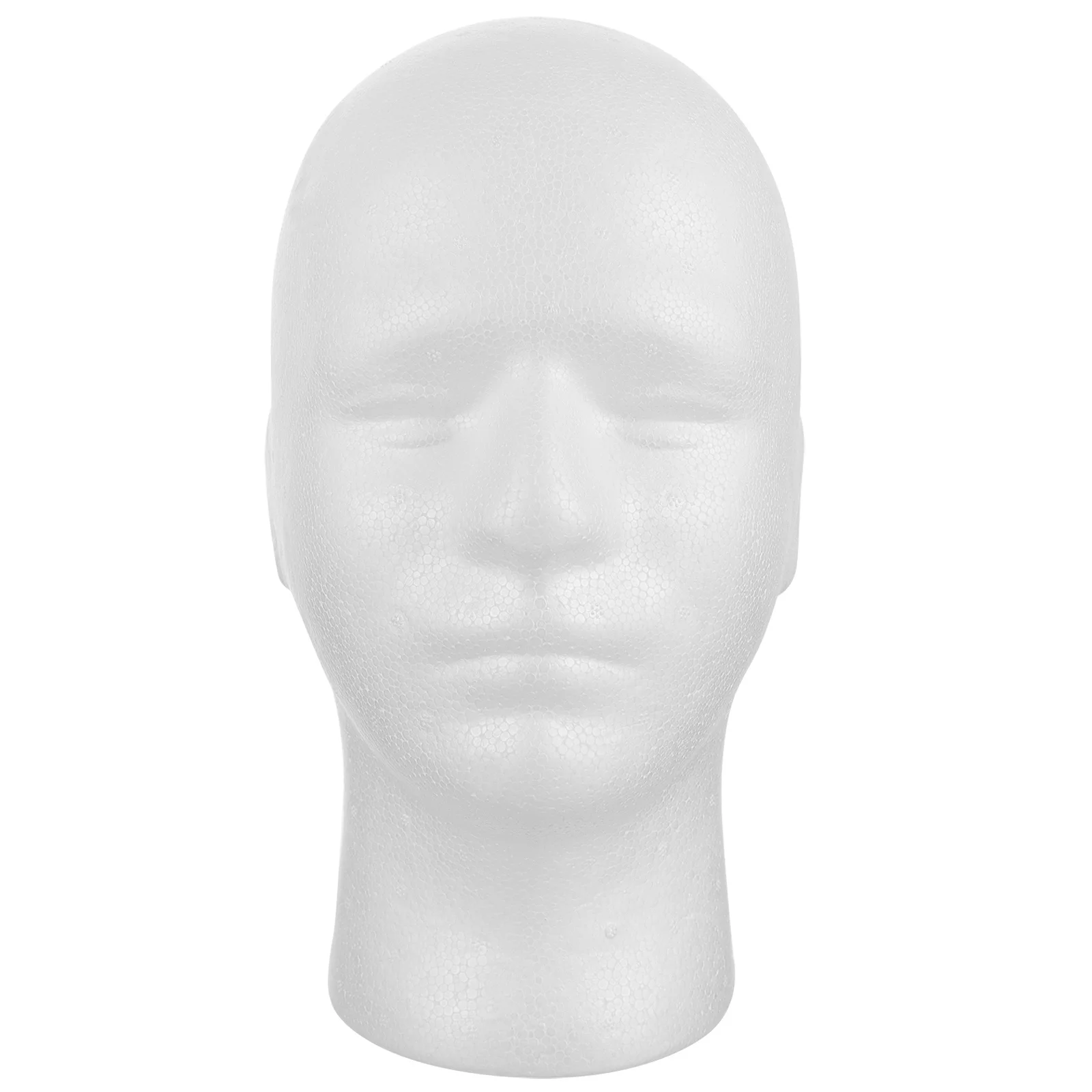 

Head Mannequin Model Display Stand Foam Heads Male Men Hat Holder Manikin Maniquins Practical Show Bald Froth Manican Hair Size