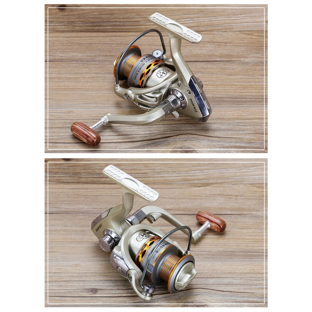 Рыболовная катушка с двойной катушкой 12 + 1 шарикоподшипников профессиональная