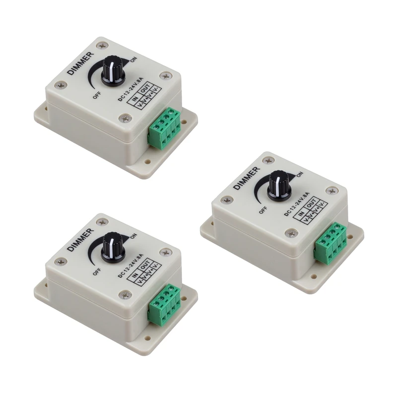 

3X PWM Dimming Controller For LED Lights