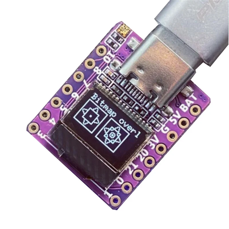Макетная плата ESP32 C3 с 1 5-дюймовым ЖК-дисплеем Wi-Fi Bluetooth низким энергопотреблением