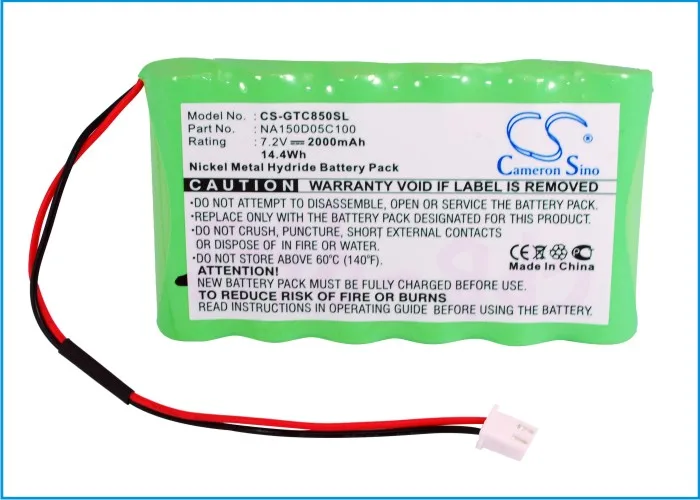 

Cameron Sino 2000mAh Battery For Graetz TC850B TC850C NA150D05C100