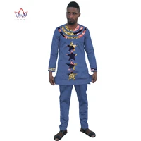 2021 spring frican print clothing o neck men african suits clothes full sleeve clothes traditional men suit plus size 6xl wyn374