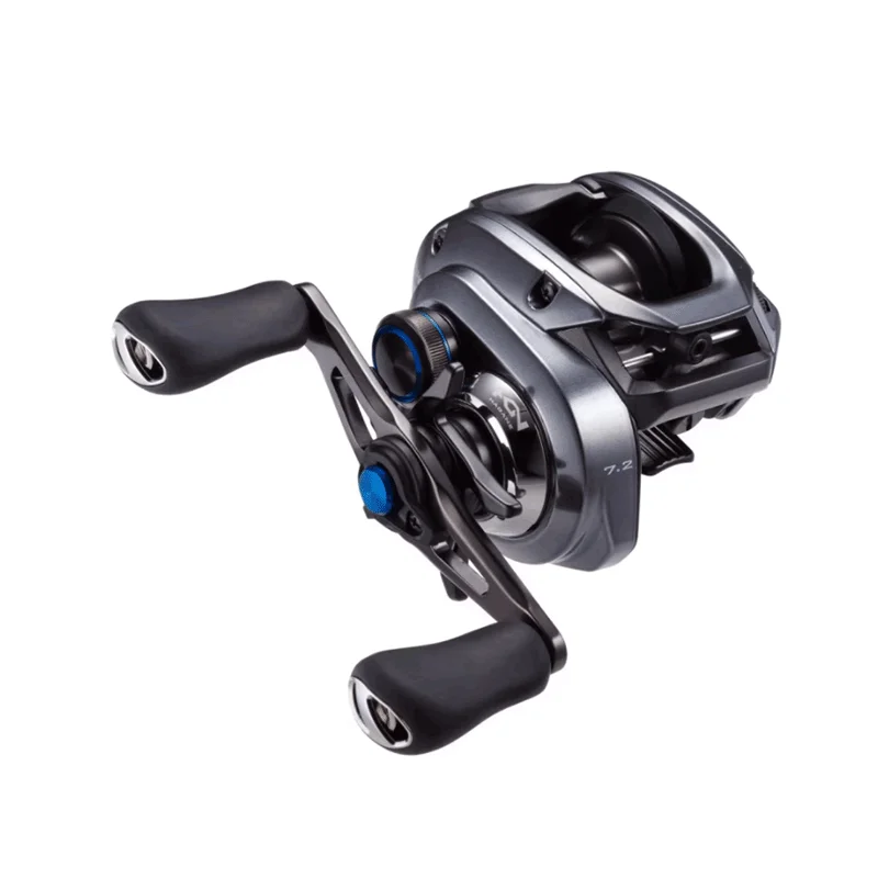 Оригинальные рыболовные катушки SHIMANO 2023 SLX DC длинный ход 6 + 1BB максимальное