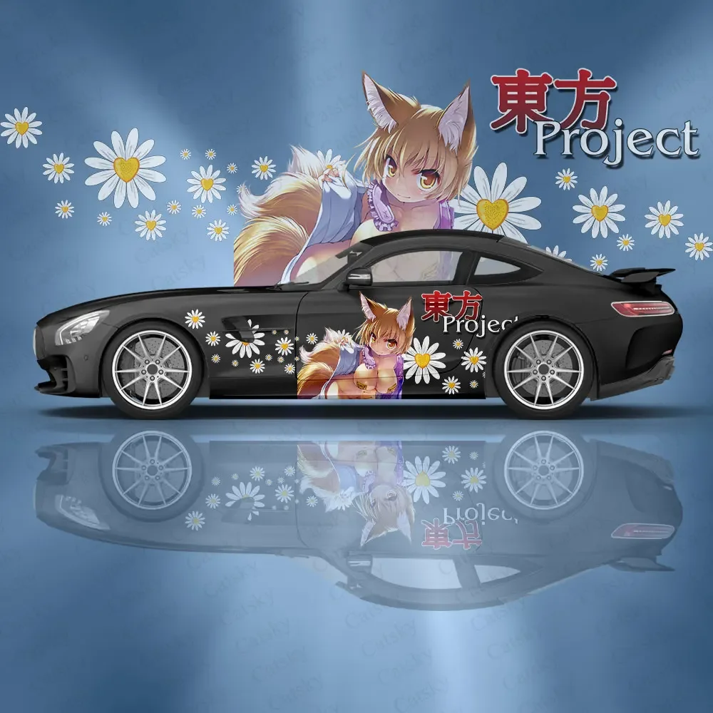 Yakumo Ran аниме автомобильная наклейка цветок виниловые наклейки для автомобиля