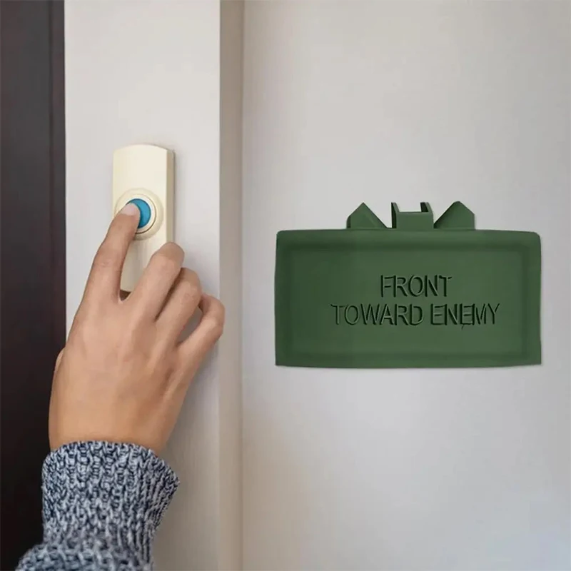 Кольцевая камера Claymore Mine Дверной звонок Поддельный реквизит для шахты Не