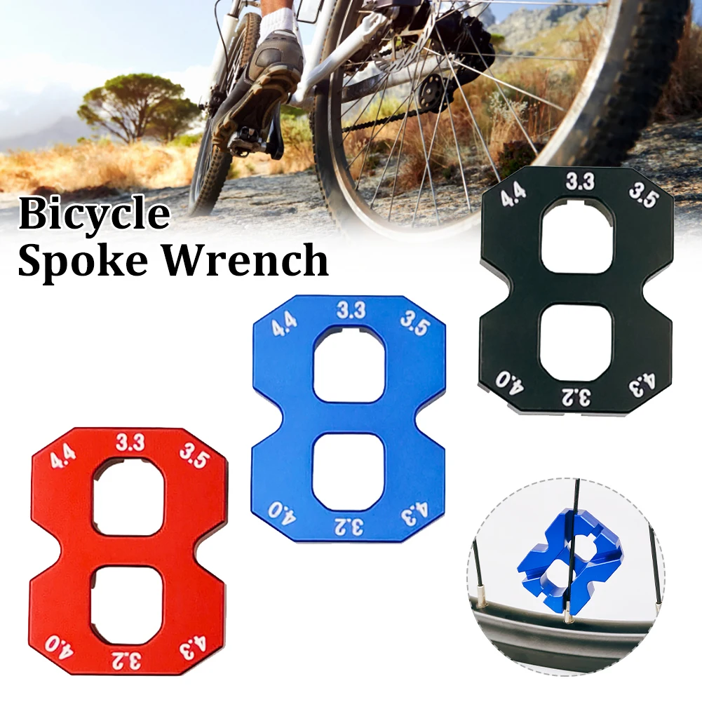 

Road Bicycle Spoke Wrench Aluminum Alloy Bike Wheel Rim Adjuster Spanner Portable Hand Tools Bike Repair Tool